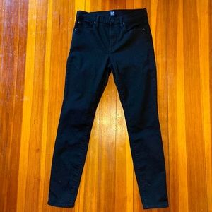 Gap Black True Skinny Jeans